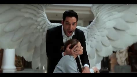 lucifer shows chloe his wings episode.